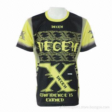 Custom Breathable T-shirt, Made of 100% Polyester